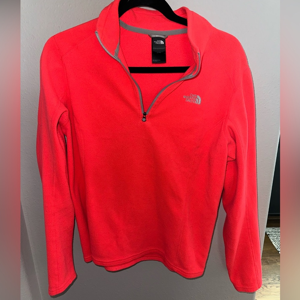 Women’s Hot Pink Fleece Pullover - The North Face